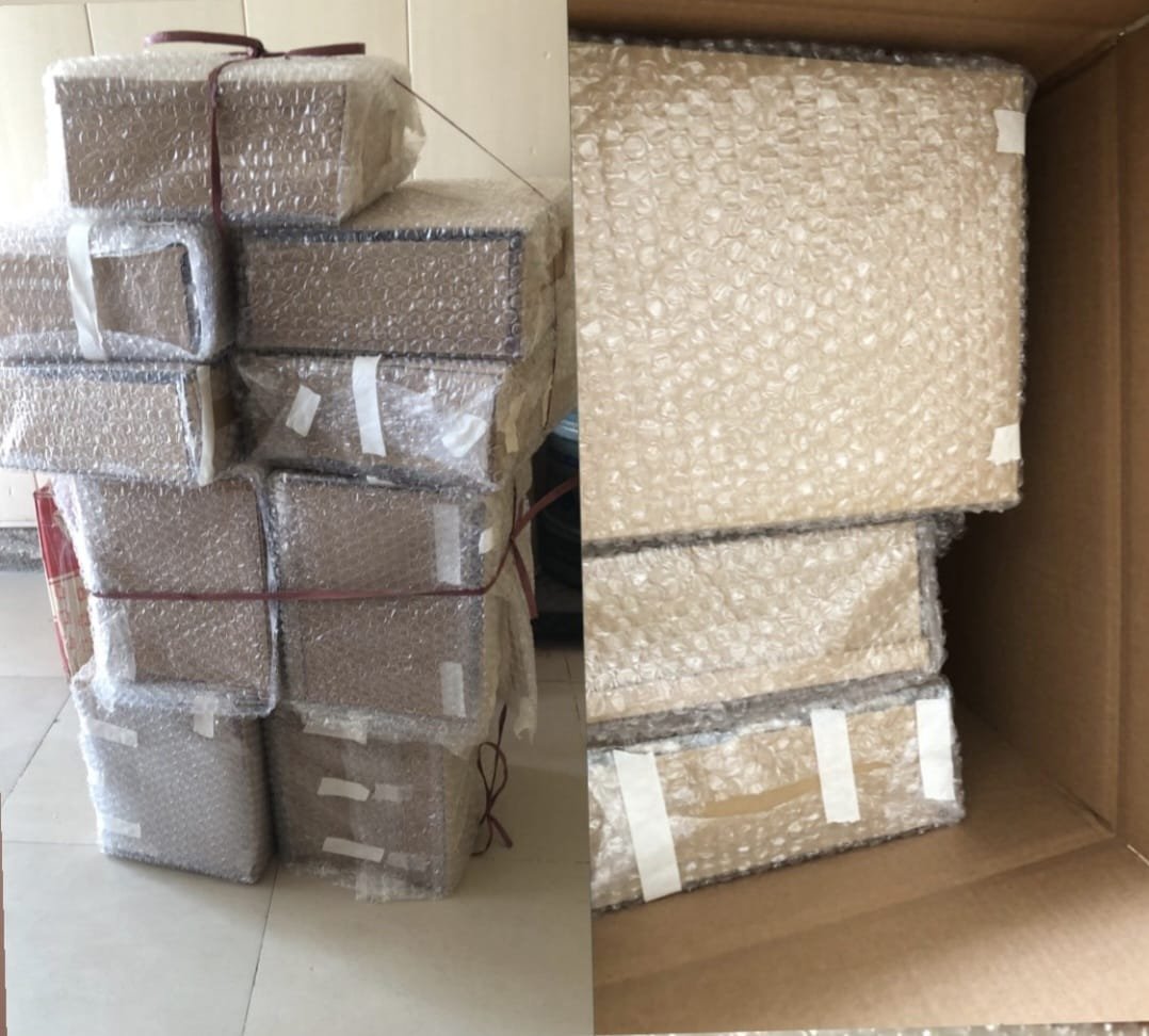 Client Reviews Lahore Packed Boxes Ready For Delivery