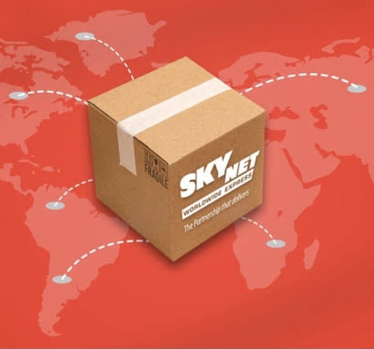International Shipping via Skynet